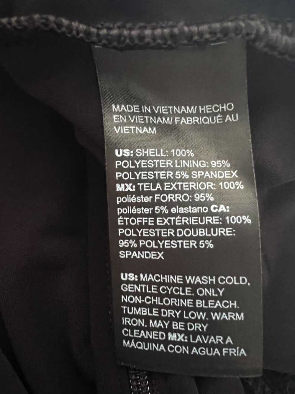 WHBM Sleeveless Lace High Neck Shell Black SUPER SOFT! Eyelash lace sleeve Sz 6 - Picture 13 of 13